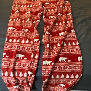 Wondershop Red and White Fair Isle Pajama Bottoms